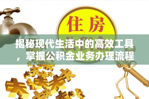 荣县揭秘现代生活中的高效工具，掌握公积金业务办理流程的艺术