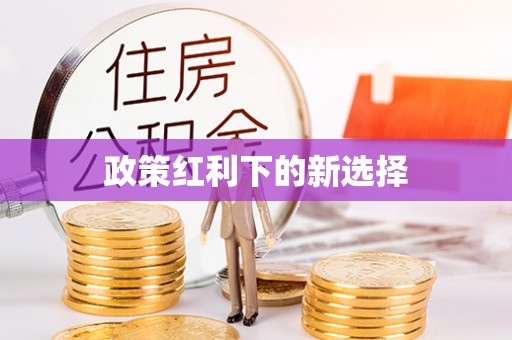 荣县政策红利下的新选择