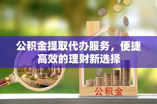 荣县公积金提取代办服务，便捷高效的理财新选择