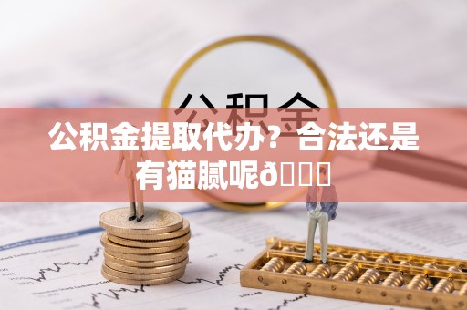 荣县公积金提取代办？合法还是有猫腻呢😏