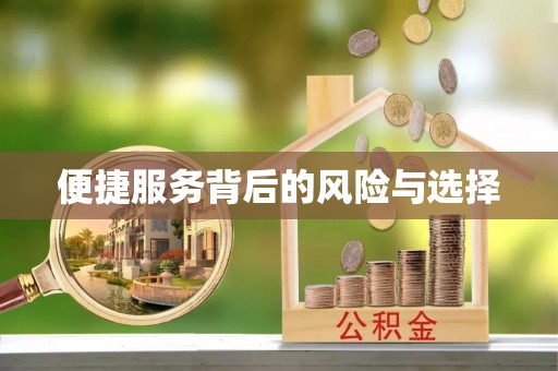 荣县便捷服务背后的风险与选择