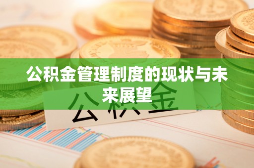 荣县公积金管理制度的现状与未来展望